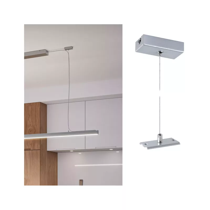 Linion Accessoires Suspension par câble Chrome mat 40x1500mm