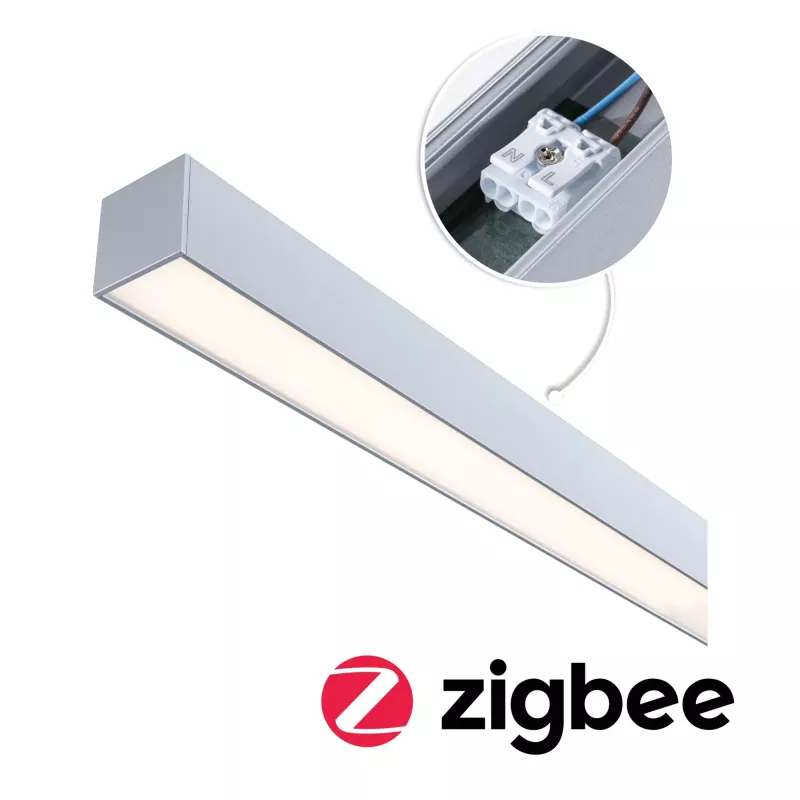 Fuente de alimentación Linion Power Channel Zigbee 230/24V 17W Cromo mate 1m