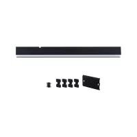 Linion 0.5m 24V 8.5W 3000K Black Signal Channel Light - système d'accrochage et décoration - détail 10