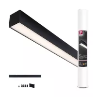 Linion 0.5m 24V 8.5W 3000K Black Signal Channel Light - système d'accrochage et décoration - détail 19