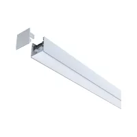 Linion Light channel 1m 24V 17W 3000K Matt chrome - système d'accrochage et décoration - détail 6