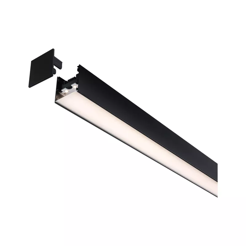 Linion Light channel 1m 24V 17W 3000K Signal black