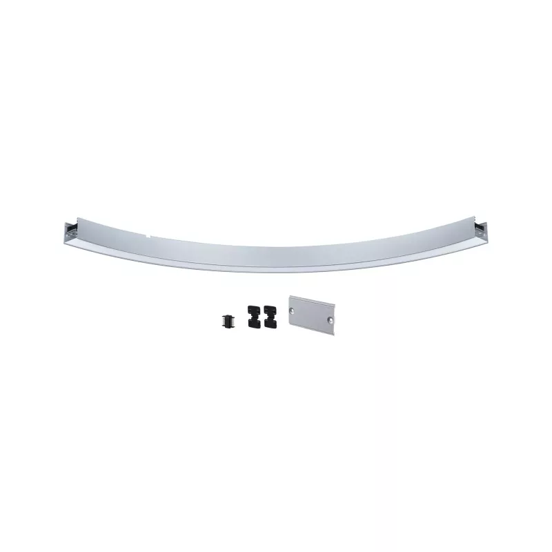 Linion Light channel 90 ° 24V 13W 3000K Matt chrome
