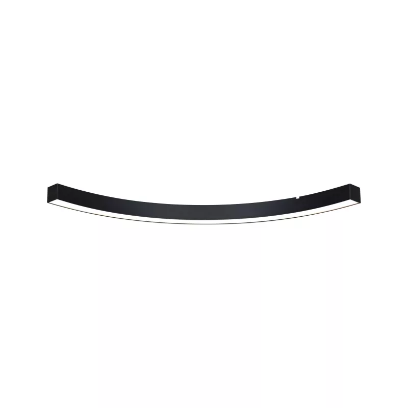 Luz de canal Linion de 90°, 24 V, 13 W, 3000 K, color negro. - système d'accrochage et décoration