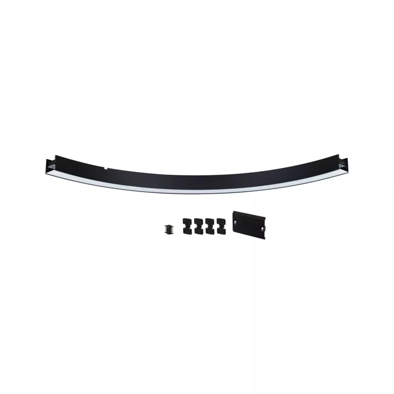 Linion 90° Kanalleuchte 24V 13W 3000K Schwarz Signal