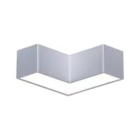 Linion Canal lumineux 90 ° 24V 3,5W 3000K Chrome mat - système d'accrochage et décoration - détail 1