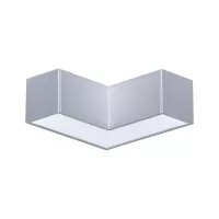 Linion Canal lumineux 90 ° 24V 3,5W 3000K Chrome mat - système d'accrochage et décoration - détail 3