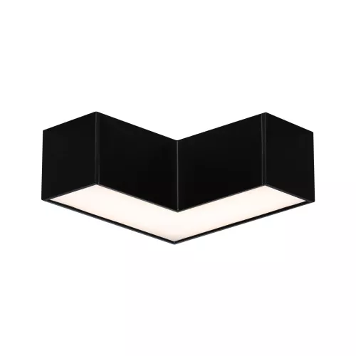 Linion 90° Channel Light 24V 3.5W 3000K Black Signal
