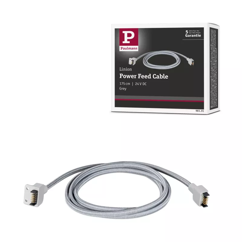 Linion power cable Grey 1.75m