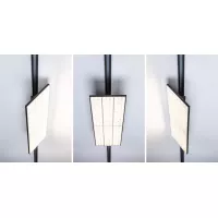 ProRail3 LED Deck Panel 6600lm 75W 3000K 230V Black - système d'accrochage et décoration - détail 10