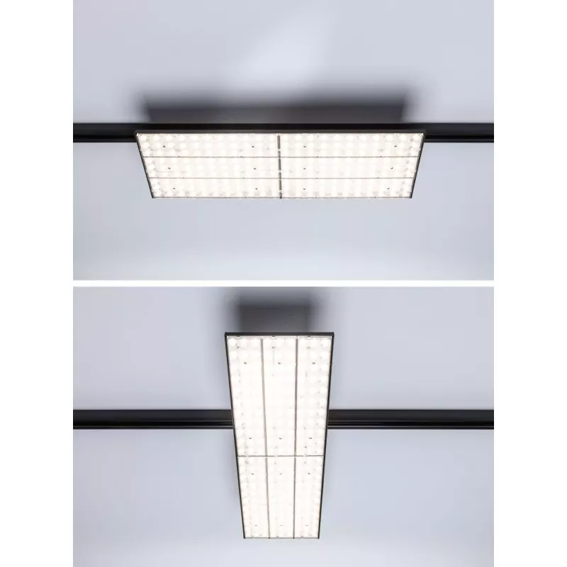 ProRail3 LED Deckpanel 6600lm 75W 3000K 230V Schwarz