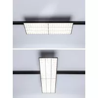 Panel LED para cubierta ProRail3, 7000 lm, 75 W, 4000 K, 230 V, color negro. - système d'accrochage et décoration - détail 11