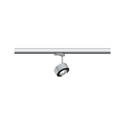 ProRail3 Spot sur rail LED Aldan 539lm 8,5W 3000K gradable 230V Argent, Noir