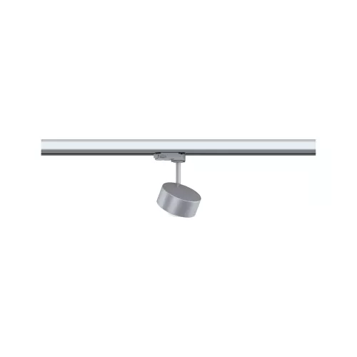 ProRail3 Spot sur rail LED Aldan 539lm 8,5W 3000K gradable 230V Argent, Noir