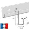 Cimaise H24 security 200 cm - cimaise fixation for table civic industry Civic Industrie 2 - Cimaise Tableau 