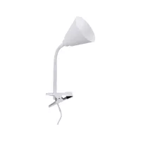 Pinza de contacto Vitis, interruptor de cable con brazo flexible, color blanco, 230 V, casquillo E14 - système d'accrochage et décoration - détail 1