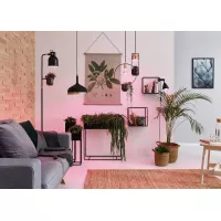 Vitis-Punktklemme mit flexiblem Arm und Kabelschalter, schwarz, 230 V, E14 - système d'accrochage et décoration - détail 4