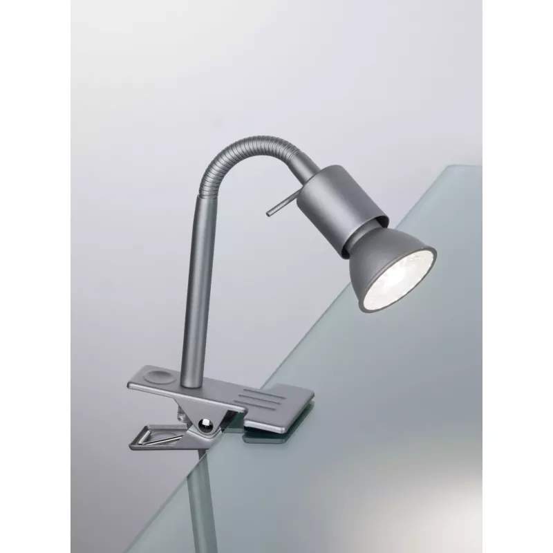 Finja Chrom Matt Clip-on Scheinwerfer 230V GU10