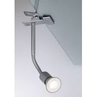 Finja Chrom Matt Clip-on Scheinwerfer 230V GU10 - système d'accrochage et décoration - détail 5