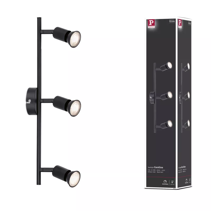 Spotlight Carolina GU10 230V max. 3x10W gradable