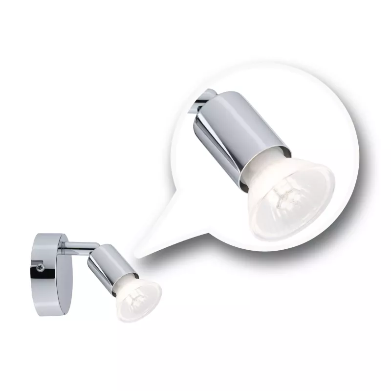 Spotlight Carolina IP44 GU10 230V max. 10W dimmable