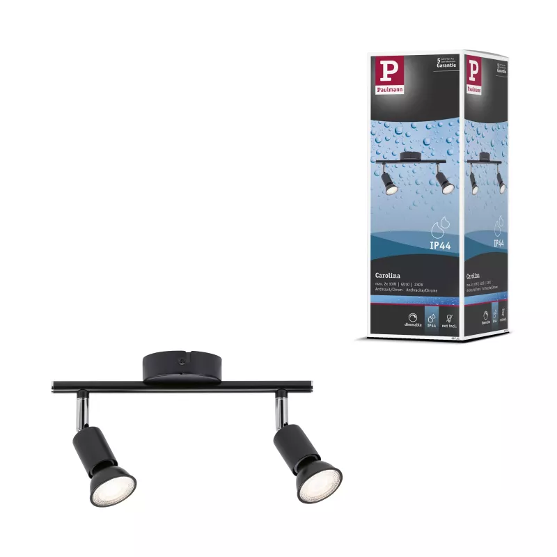 Spotlight Carolina IP44 GU10 230V max. 2x10W dimmbar