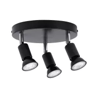 Spotlight Carolina IP44 GU10 230V max. 3x10W gradable - système d'accrochage et décoration - détail 10