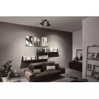 Davy spotlight E27 230V max. 2x20W dimmable Black - système d'accrochage et décoration - détail 7