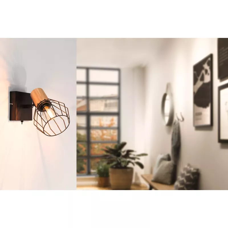 Spotlight Lanka E14 230V max. 20W gradable Noir