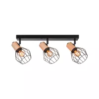 Spotlight Lanka E14 230V max. 3x20W dimmable Black - système d'accrochage et décoration - détail 2