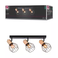 Spotlight Lanka E14 230V max. 3x20W dimmable Black - système d'accrochage et décoration - détail 6