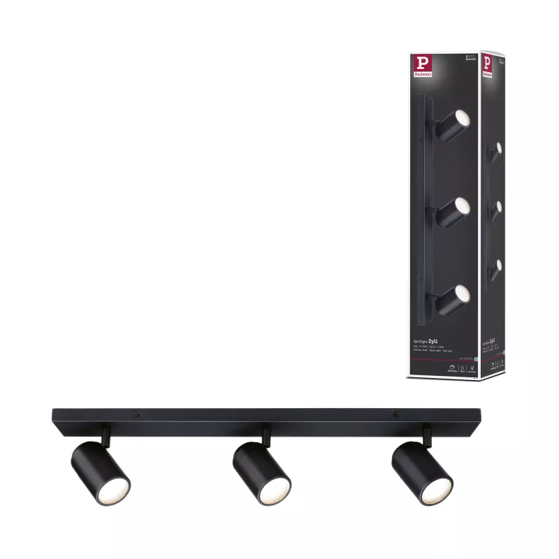 Strahler Zyli IP44 GU10 230V max. 3x10W dimmbar
