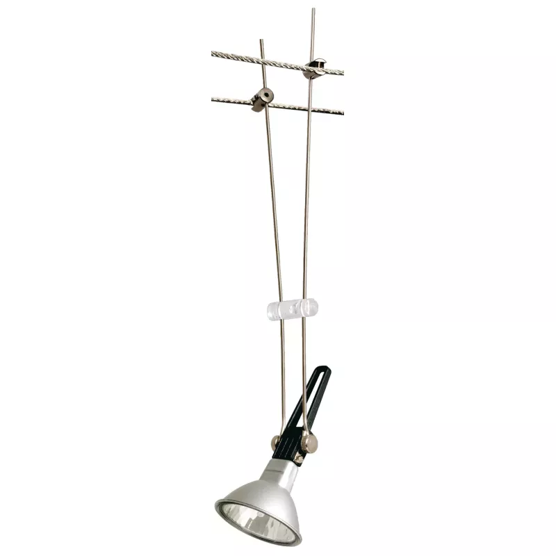 Comet Spot individual cable system, GU5.3 max. 50W dimmable, 12V, Chrome