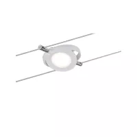 Kit básico de sistema de cable LED RoundMac 6x200lm 6x4,3W 2700K 230/12V Blanco esmerilado - système d'accrochage et décoration - détail 2