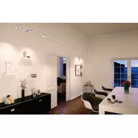 Mac II Cable System Basic Kit GU5.3 max. 5x10W dimmable 230/12V Matte Chrome - système d'accrochage et décoration - détail 8