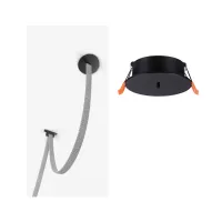 Cubierta empotrada negra para accesorios ULine - système d'accrochage et décoration - détail 3