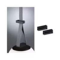 ULine Accessoires Pince à sangle Kit de 2 Noir - système d'accrochage et décoration - détail 3