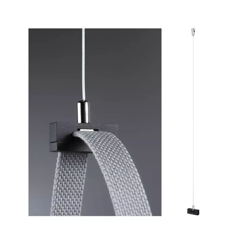 ULine Zubehör Aufhängungsband 45x21mm Schwarz