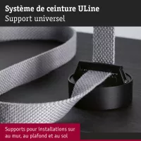 Soporte universal para correas ULine Accessories, color negro. - système d'accrochage et décoration - détail 5