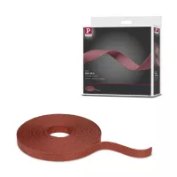 ULine 10m Dacron Textile Copper Terracotta Webbing - système d'accrochage et décoration - détail 9