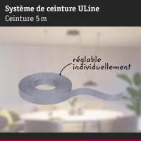 Cinta textil de dacrón ULine de 5 m - système d'accrochage et décoration - détail 14