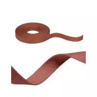 ULine Sangle 5m Dacron Textil Cuivre Terre cuite - système d'accrochage et décoration - détail 2