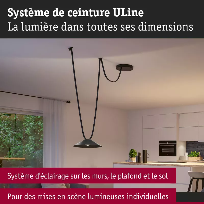 ULine Sangle Cone Kit de démarrage 5m 12W Noir
