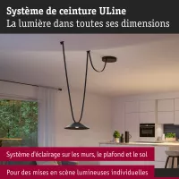 Kit de inicio de correa cónica ULine de 5 m y 12 W, color negro - système d'accrochage et décoration - détail 3