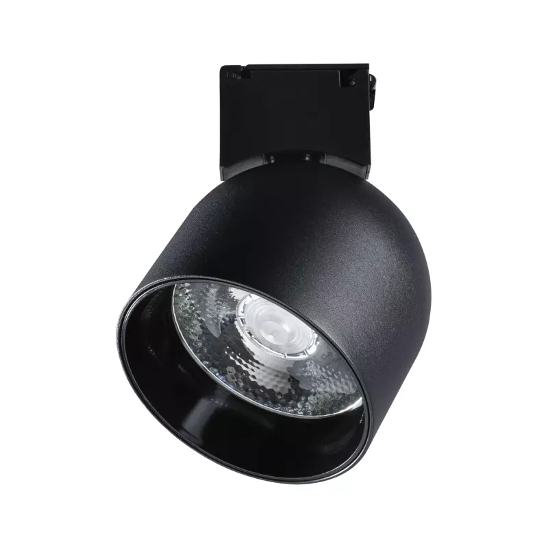 ULine Runder LED -Strahler 405 lm 7 W 85 mm 3000 K Schwarz - système d'accrochage et décoration