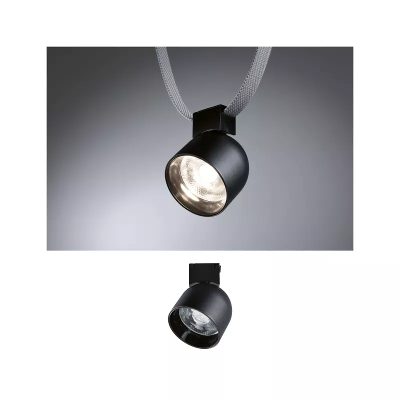 ULine Spot LED Ronde 405lm 7W 85mm 3000K Noir