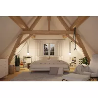 ULine Spot LED Ronde 405lm 7W 85mm 3000K Noir - système d'accrochage et décoration - détail 13