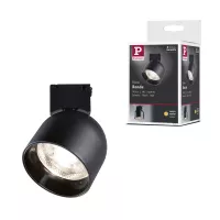 ULine Spot LED Ronde 405lm 7W 85mm 3000K Noir - système d'accrochage et décoration - détail 17