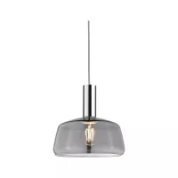 URail Lampenschirm 2Easy Neila 230mm Rauchglas - système d'accrochage et décoration - détail 2