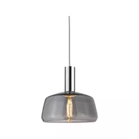 URail Lampenschirm 2Easy Neila 230mm Rauchglas - système d'accrochage et décoration - détail 3